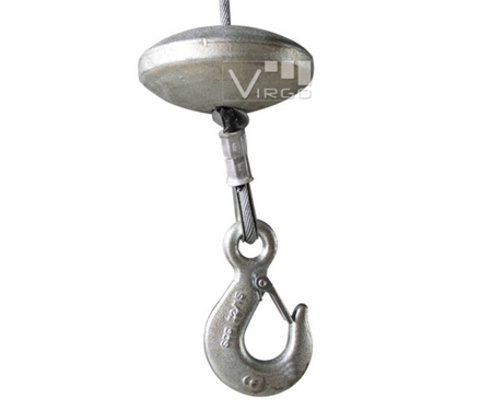 Wciągarka budowlana elektryczna (udźwig: 300 kg, długość liny: 25m, moc: 1,1 kW) 47681821