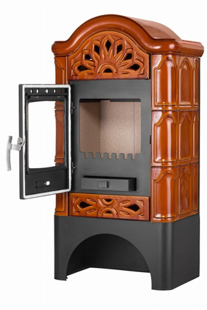 TOPGAR Piec kaflowy 5,7kW brąz (średnica wylotu spalin: 150 mm) - spełnia anty-smogowy EkoProjekt 19877513