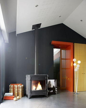 Piec wolnostojący 12kW Siam (kolor: antracyt) - spełnia anty-smogowy EkoProjekt 86829186