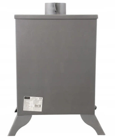 Piec wolnostojący stalowy 6,8kW na drewno (średnica wylotu spalin: 120mm) - spełnia anty-smogowy EkoProjekt 65882973