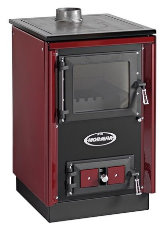 Kuchnia, angielka 7,1kW Bordo, chrom, bez płaszcza wodnego - spełnia anty-smogowy EkoProjekt 88828417