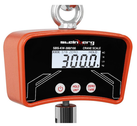 Waga hakowa Steinberg Systems - 100 g - LCD (udźwig: 300 kg) 45674873