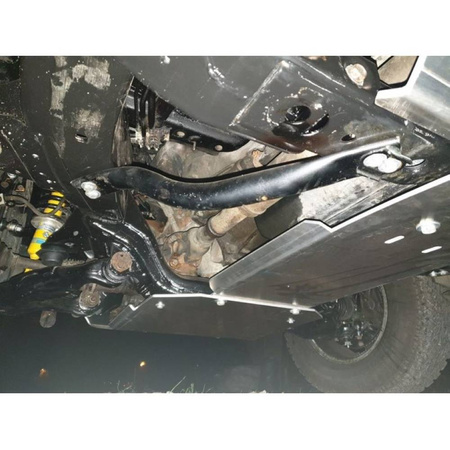 Komplet osłon podwozia OFFROAD Toyota Land Cruiser J 120 3.0d4d 2003-2009 czerwony 59880320