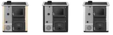 Kuchnia węglowa kocioł CO z płaszczem wodnym 12-14kW, do wyboru: kolor kuchni (średnica wylotu spalin: 120 mm) - spełnia anty-smogowy EkoProjekt 99681703