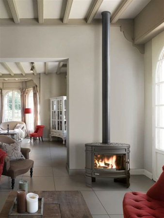 Piec wolnostojący 12kW Angor (górna lub tylna średnica wylotu spalin: 150mm) - spełnia anty-smogowy EkoProjekt 86854952