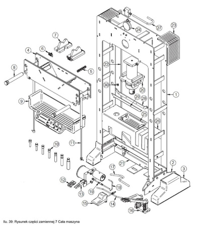 Hydrauliczna prasa warsztatowa Unicraft (siła nacisku: 15 t) 32269557