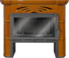 TOPGAR Piec kaflowy 9,4kW brąz (średnica wylotu spalin: 180 mm) - spełnia anty-smogowy EkoProjekt 19877511
