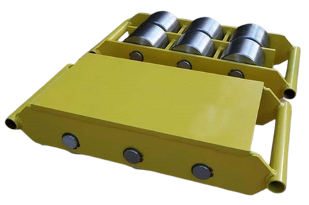 Wózek stały 6 rolkowy, rolki: 6x stal (nośność: 50 T) 12235595