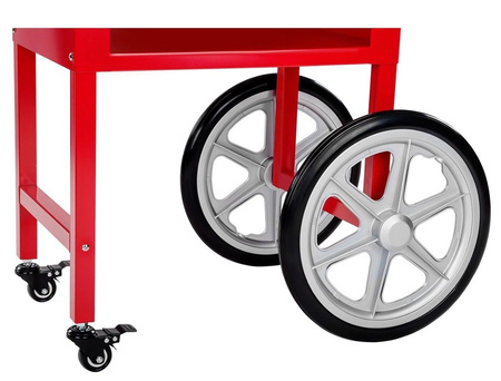 Maszyna do popcornu z wózkiem, amerykański design Royal Catering (moc: 1500W, wydajność: 5 kg/h) 45670651