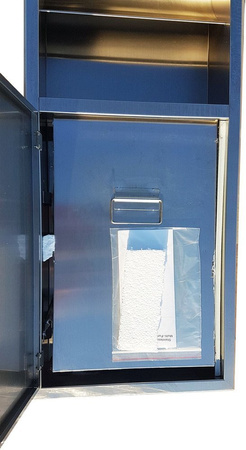 Suszarka do rąk 3w1 + Podajnik ręczników papierowych + Śmietnik 44578408