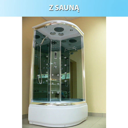 Kabina prysznicowa z hydromasażem (wymiary: 100x100x220 cm) 23181285