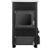 Kuchnia węglowa kocioł piec CO z płaszczem wodnym 10-12kW (kolor: czarny, średnica wylotu spalin: 118 mm) - spełnia anty-smogowy EkoProjekt 99682506