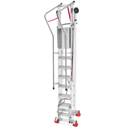 Drabina magazynowa jezdna podest FARAONE (wysokość robocza: 6,12m) 99675059