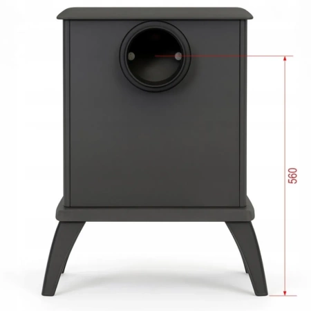 Piec koza żeliwny kominek kominkowy 5,8kW - spełnia anty-smogowy EkoProjekt 04482049