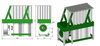 Odciąg do trocin Holzing 400V (wydajność odciągu: 6500 m3/h, moc: 5,5 kW) 44383004