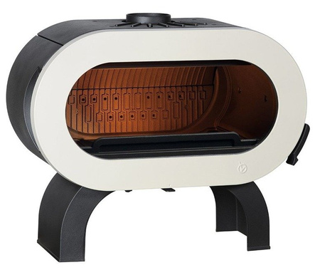 Piec wolnostojący 10kW Fifty Arche (wylot spalin: 150mm, kolor: emalia kremowa) - spełnia anty-smogowy EkoProjekt 86868883