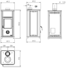POMA Piec wolnostojący 6,6kW (kolor: czarny) - spełnia anty-smogowy EkoProjekt 88872746