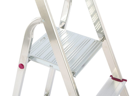 Aluminiowa drabina domowa Krause Corda 4 stopnie (wysokość robocza: 2,80m) 99674642