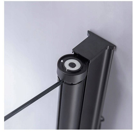 Kabina prysznicowa 80x80 szkło 6mm kwadrat czarna 23178187