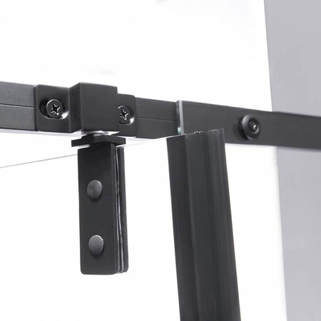 Kabina prysznicowa czarna kwadratowa 90x90 szkło 6mm 23178198