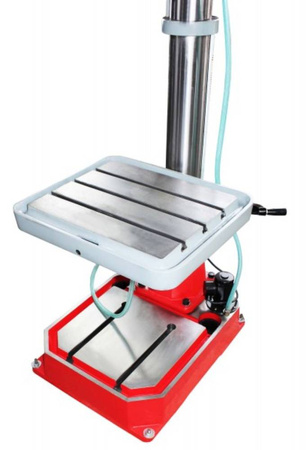 Wiertarka przekładniowa z automatycznym posuwem w osi Z/pionowym Holzmann (zakres pracy w poziomie/pionie: 260/754 mm, moc: 1,6 kW) 44350072