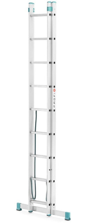 Drabina aluminiowa Aloss 2x9 na schody (wysokość robocza: 5,40m) 99674730