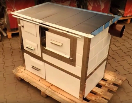 Kuchnia, angielka z piekarnikiem 9,5kW, bez płaszcza wodnego (kolor: biały) - spełnia anty-smogowy EkoProjekt 92282088