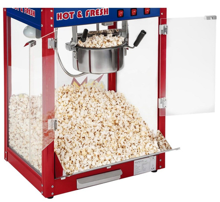 Maszyna do popcornu z wózkiem, amerykański design Royal Catering (moc: 1500W, wydajność: 5 kg/h) 45670651