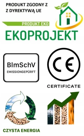 Piec koza, dolot powietrza 11kW - spełnia anty-smogowy EkoProjekt 04483311