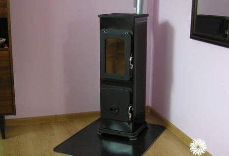 Piec wolnostojący 2,5-7,5kW na drewno i węgiel - do wyboru: kolory pieca (spaliny: tył) - spełnia anty-smogowy EkoProjekt 88869078