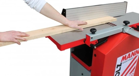 Wyrówniarko-grubościówka Holzmann + magnetyczny przyrząd do ustawiania noży Holzmann 400V (szerokość/wysokość obróbki: 250/245 mm, wymiar stołu: 1085x256 mm) 44374757