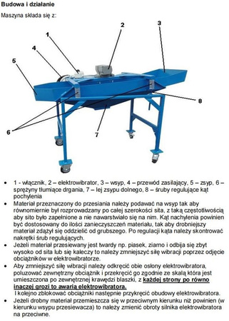 Ternet Przesiewacz ze stali nierdzewnej (powierzchnia robocza sita: 50 cm x 100 cm) 35278001