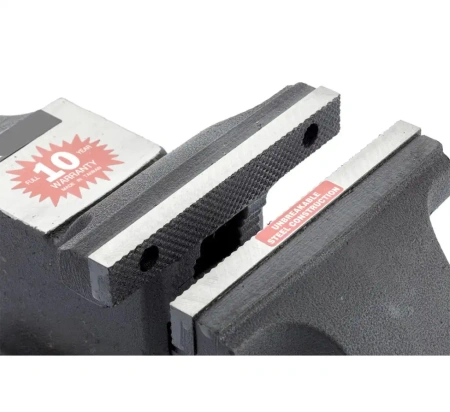 Imadło ślusarskie z kowadłem obrotowe (siła ścisku: 2200 kg, maks. rozstaw szczęk: 140 mm) 48581575