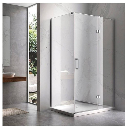 Kabina prysznicowa 100x80 szkło uchylna 23178214
