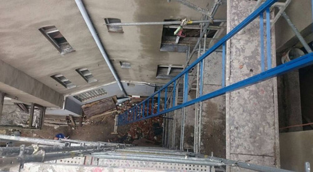 Winda dekarska na budowe, do fotowoltaiki + sterowanie zdalne (udźwig: 400 kg, wysokość podnoszenia: 16m) 09082759
