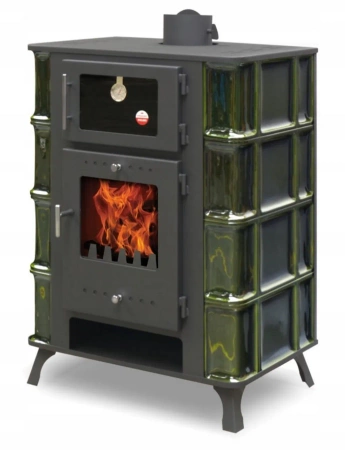 Piec kuchenka kuchnia westfalka z piekarnikiem i płaszczem wodnym 10kW (średnica wylotu spalin: 150 mm, kolor: czarny) - spełnia anty-smogowy EkoProjekt 04483326