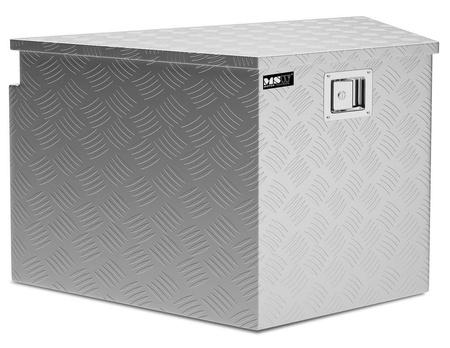 Skrzynka narzędziowa MSW - aluminium - 150 l - zamek (wymiary: 81,5 x 47,5 x 46 cm) 45674788