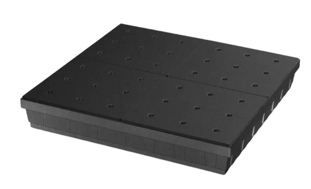 Wanna na małe pojemniki z polietylenu (PE), z kratą z PE, 68 l 72279216