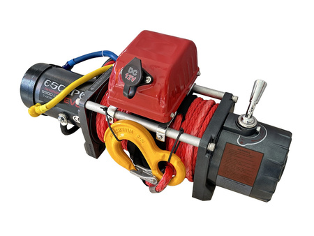 Wyciągarka Escape EVO 9500 lbs [4309 kg] EWX-QF z liną syntetyczną 12V (lina: 10 mm w oplocie 28 m 9500 kg +hak) 81877760
