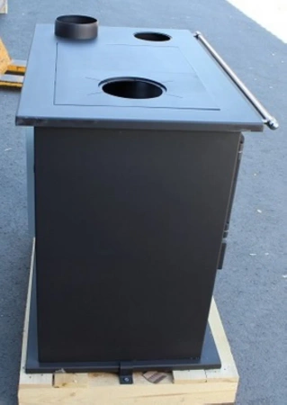 Piec kominek wolnostojący kuchnia, angielka 11kW z piekarnikiem, bez płaszcza wodnego - spełnia anty-smogowy EkoProjekt 48280261