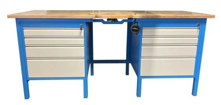 Stół warsztatowy z uchylnym i obrotowym blatem (wymiary: 2000x750x900 mm) 16083247