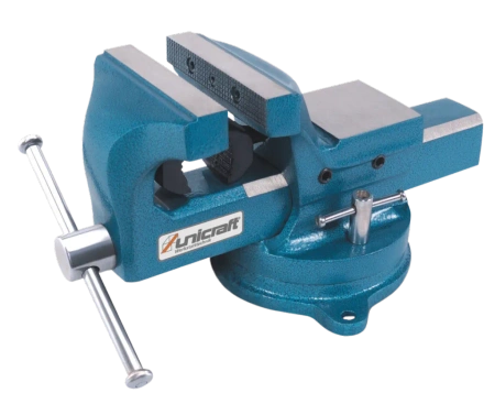 Imadło obrotowe ze szczękami zaciskowymi Unicraft (szerokość szczęk: 125 mm) 32283323