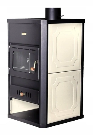 Piec stalowy wolnostojący z płaszczem wodnym 6,2/7,1kW - spełnia anty-smogowy EkoProjekt 04483320