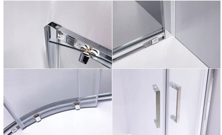 Kabina prysznicowa 90x90 szkło 6mm brodzik 3l 23178244