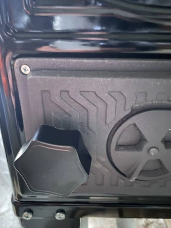 Kuchnia węglowa emaliowana z piekarnikiem 8,7-10,7kW – kolor czarny – średnica wylotu spalin 130 mm 99682164