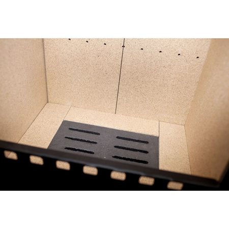 Piec kaflowy kominek koza 5,8kW (kolor: brown) - spełnia anty-smogowy EkoProjekt 48279111