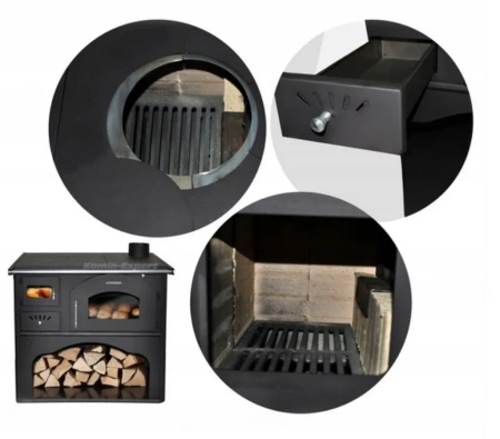 Kuchnia piec kuchenny na drewno westfalka 5,7kW - spełnia anty-smogowy EkoProjekt 04483261