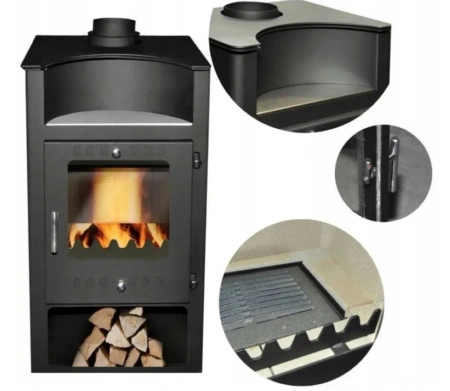 Piec stalowy wolnostojący z płaszczem wodnym 11kW - spełnia anty-smogowy EkoProjekt 04482067