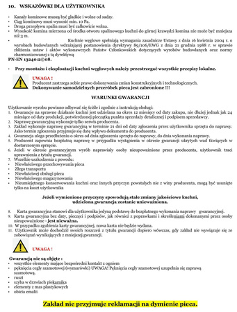 Kuchnia, angielka, moc kuchni/wody: 9,2/3,2kW, Jawor z wężownicą (nieobudowana, kolor: biało brązowy) - spełnia anty-smogowy EkoProjekt 25980270