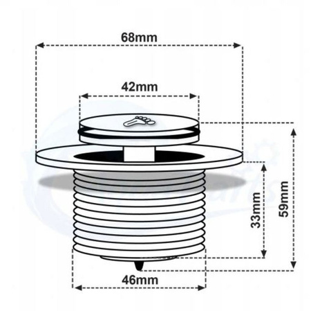 Brodzik kwadratowy 90x90 głęboki 15cm biały+syfon 23178200